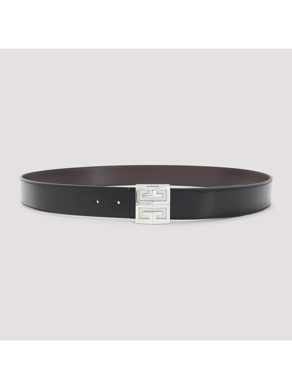 4G Logo Reversible Calfskin Belt