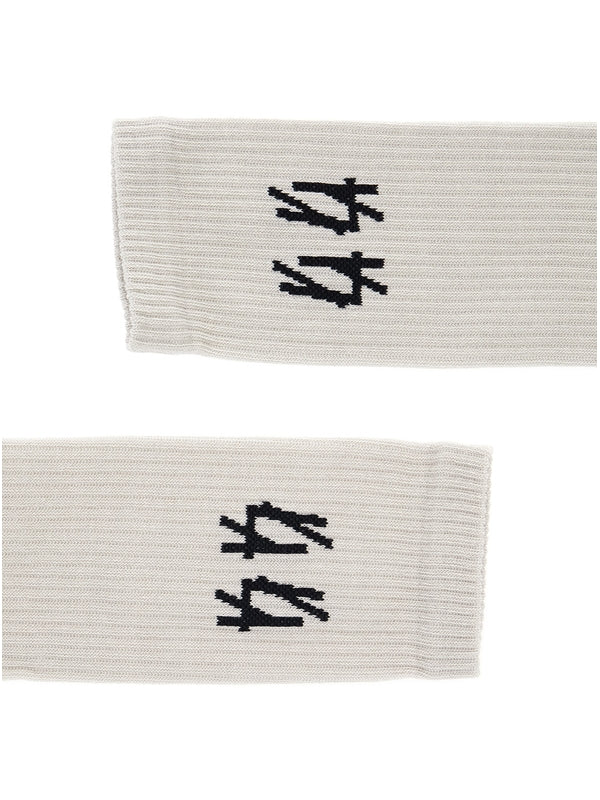 Logo Cotton Rib Socks