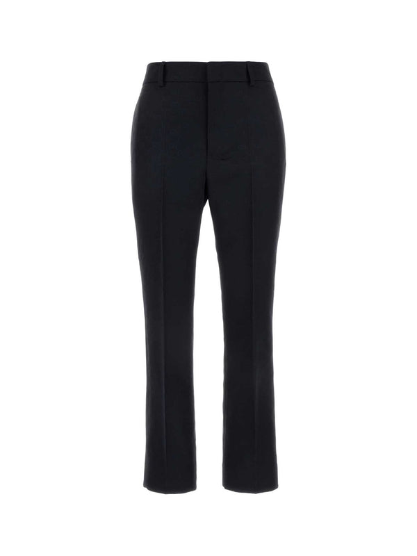 Slim Fit Cotton Blend Pants