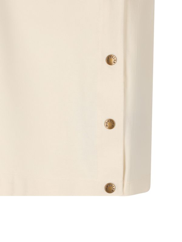 Side Button Detail Short Sleeve T-Shirt