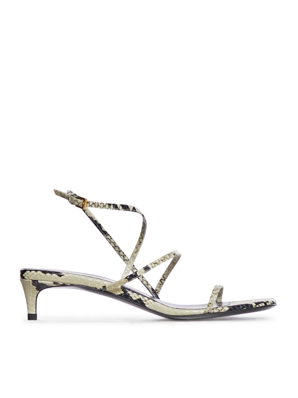 Loop Python Effect Sandal Heel