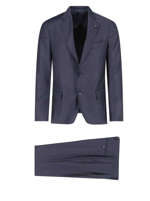 Boutonniere Wool Single Set-Up Suit