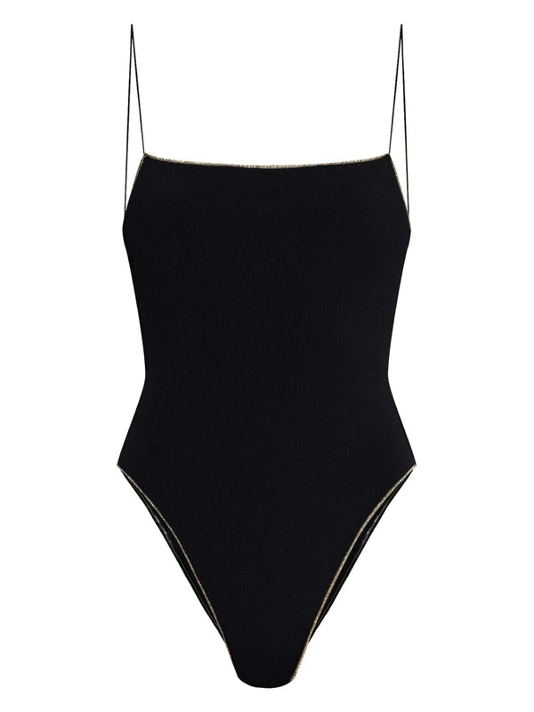 Oseree Black Beachwear