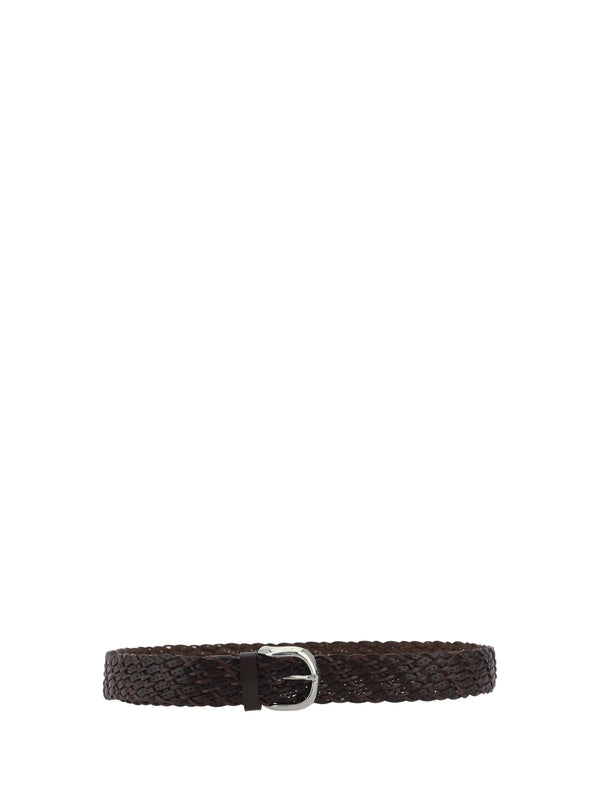 Braided Leather Belt