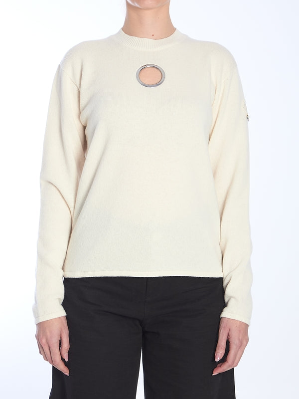 Willow Smith Eyelet Wool Cashmere Knit