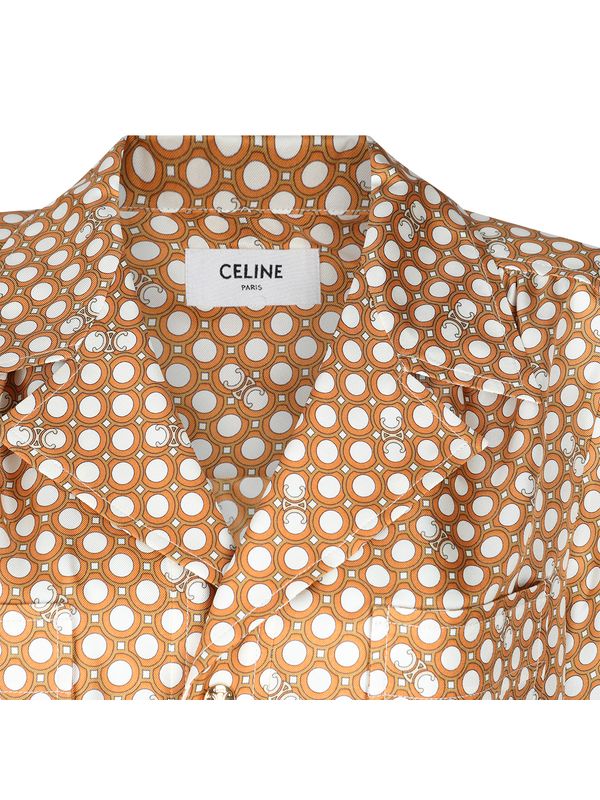Celine Beige Shirt & Blouse