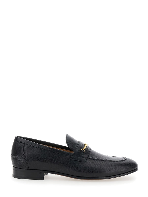 Valentino Black Loafers