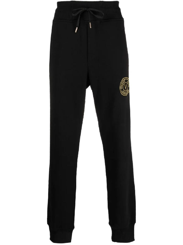 V Emblem Printing Track Pants