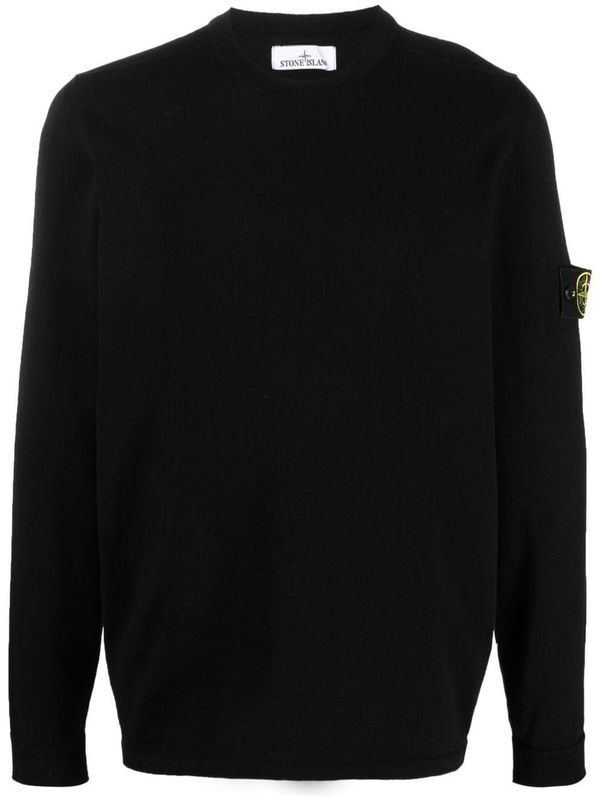 Wappen Patch
  Crew Neck Cotton Knit