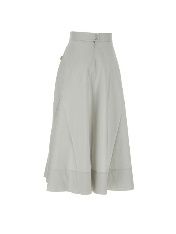 Flare Cotton Skirt
