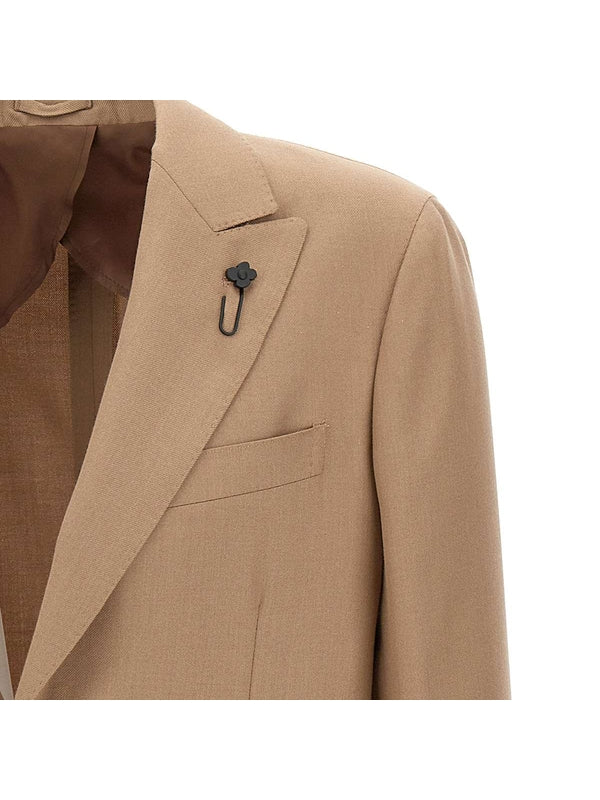 Lardini Beige Tailored Jackets