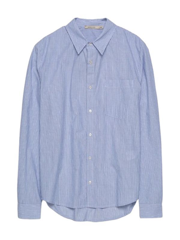 Pinstripe Cotton Shirt