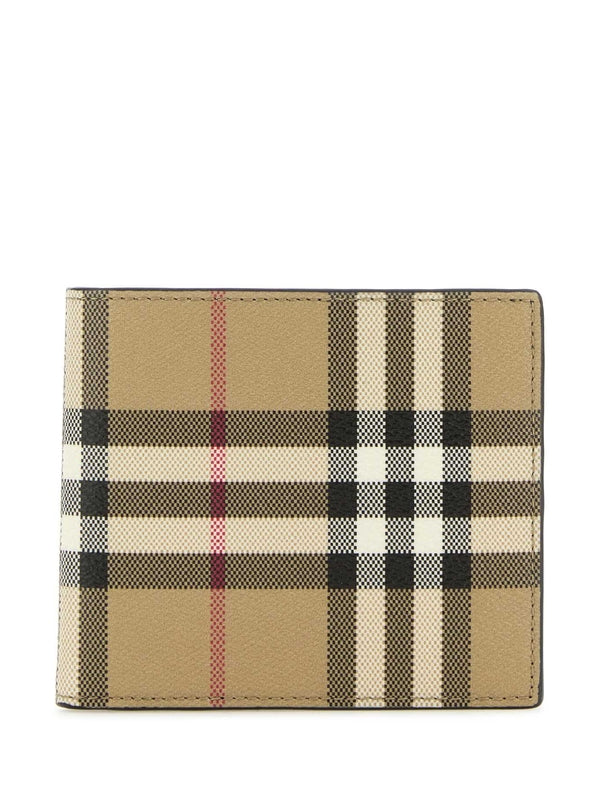 Vintage Check Bi-Fold Wallet