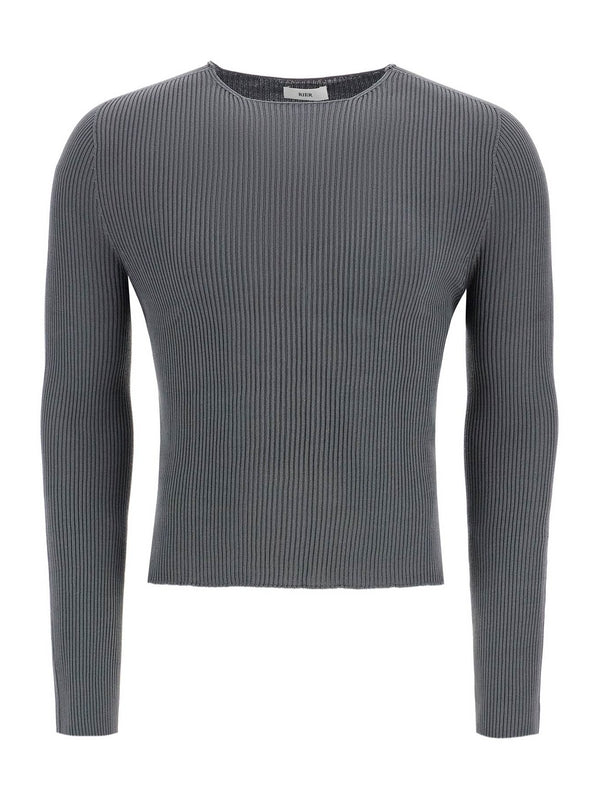 Slim-Fit Knit Pullover Sweater