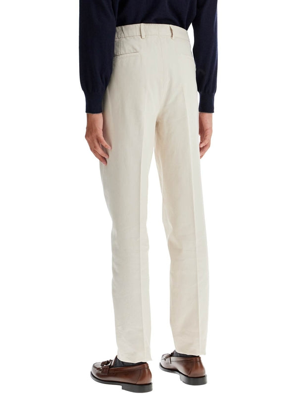 Cotton Tailored Pants