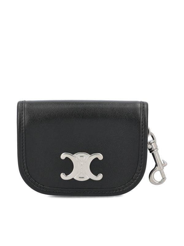 Celine Black Pouch Keyrings