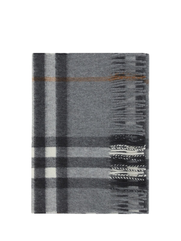 Check Cashmere Muffler