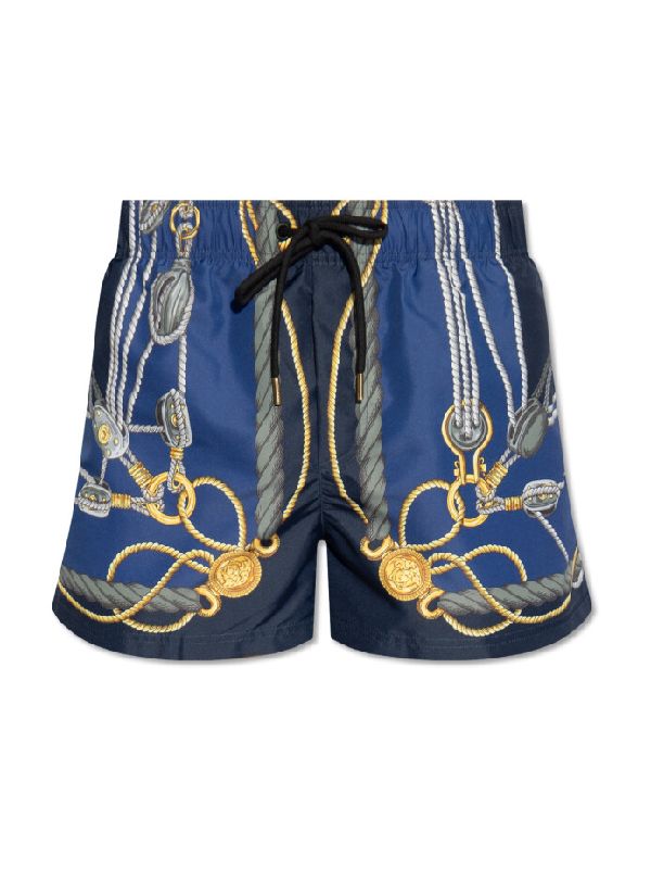 Nautical Printing Swim Shorts