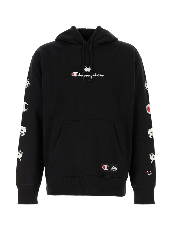 Champion Black Hoodies