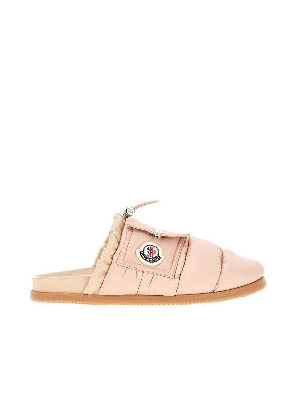Moncler Beige Slides