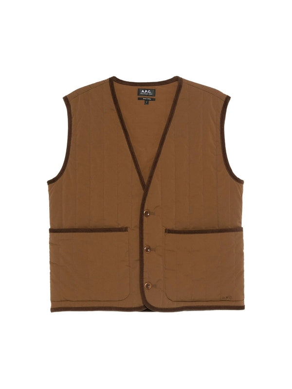A.P.C. Brown Vests