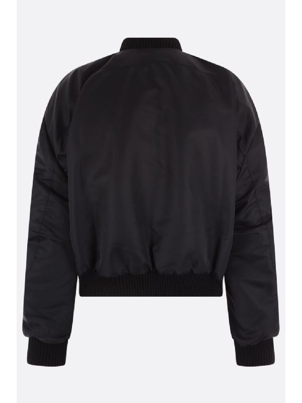 Nylon Bomber Jacket