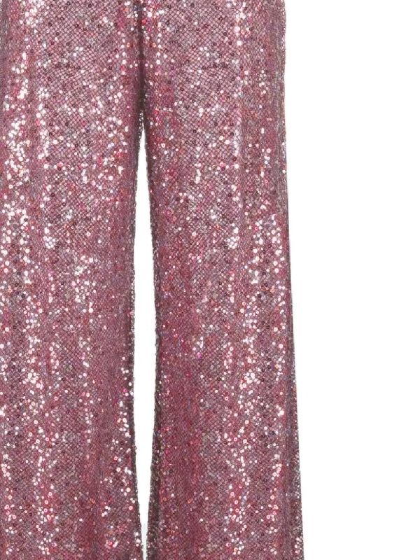 Glitter Straight Pants