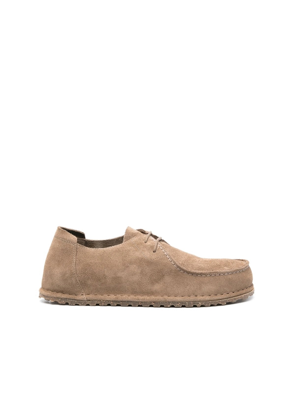 Birkenstock Beige Lace-Ups