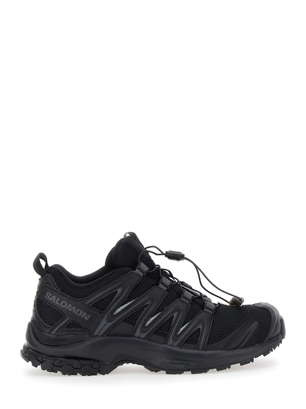 Salomon Black Low Top Sneakers