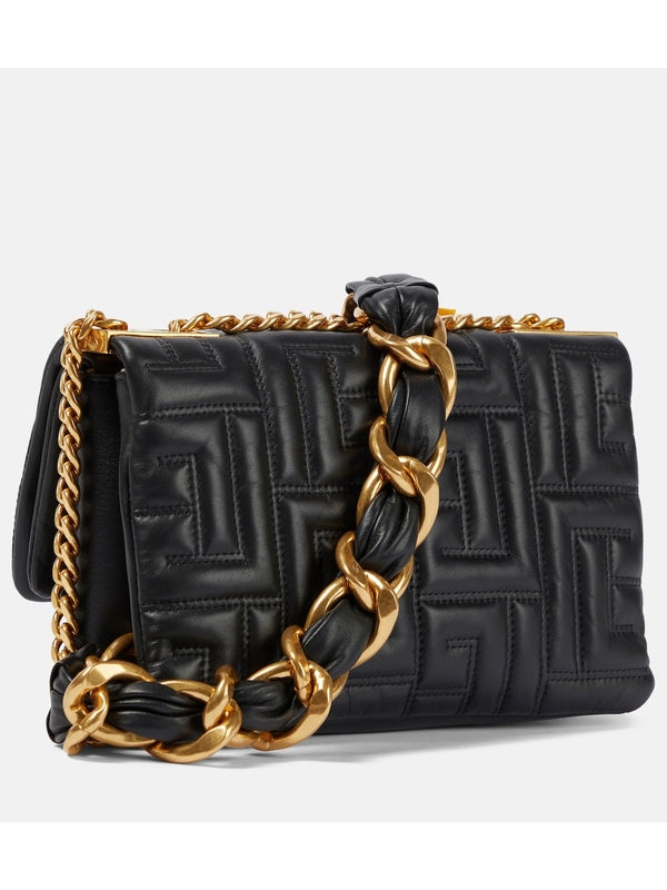 1945 Quilted Chain Leather Small
  Crossbody Bag