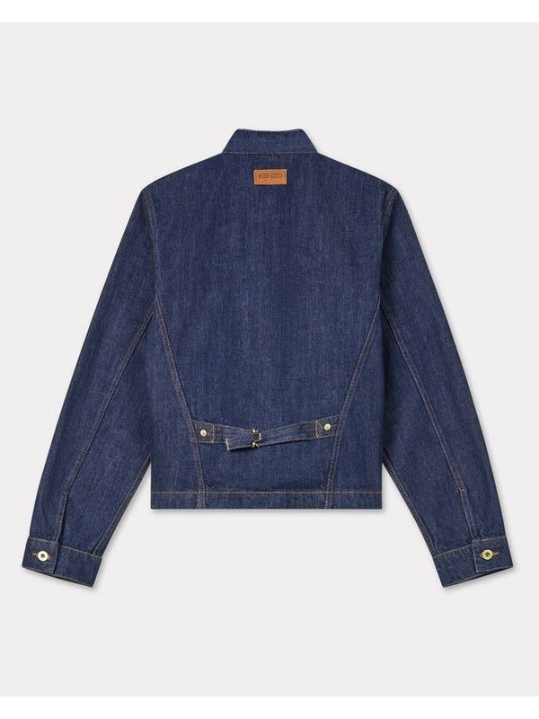 Logo Patch Denim Jacket