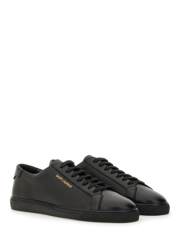 Saint Laurent Black Low Top Sneakers