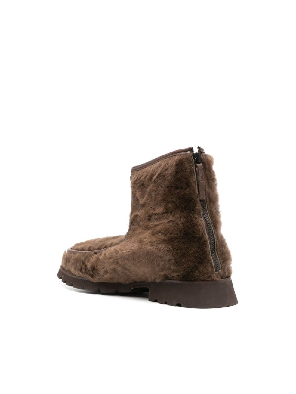 Armenta Shearling Ankle Boots