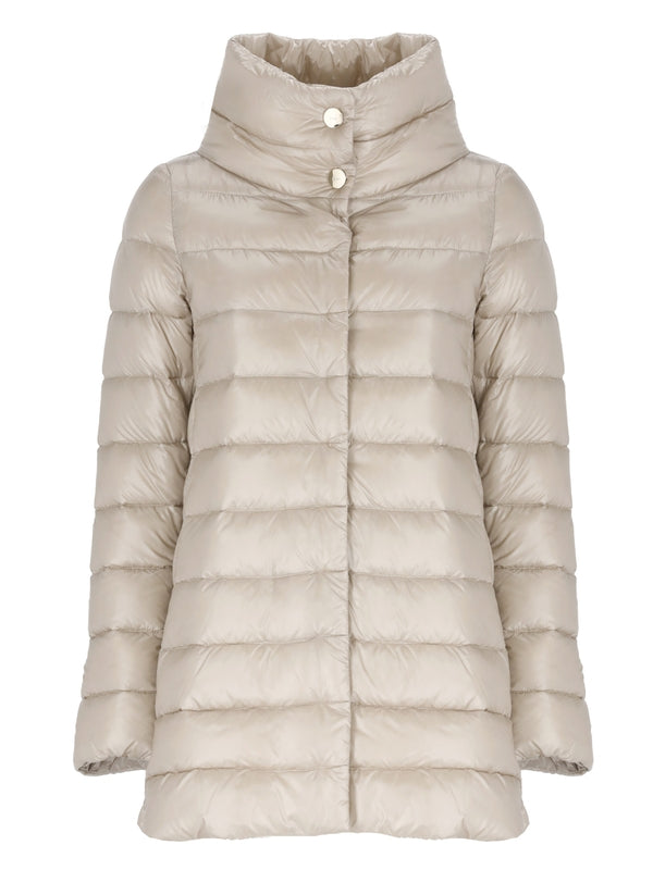 Amelia High-neck Quilted Padding