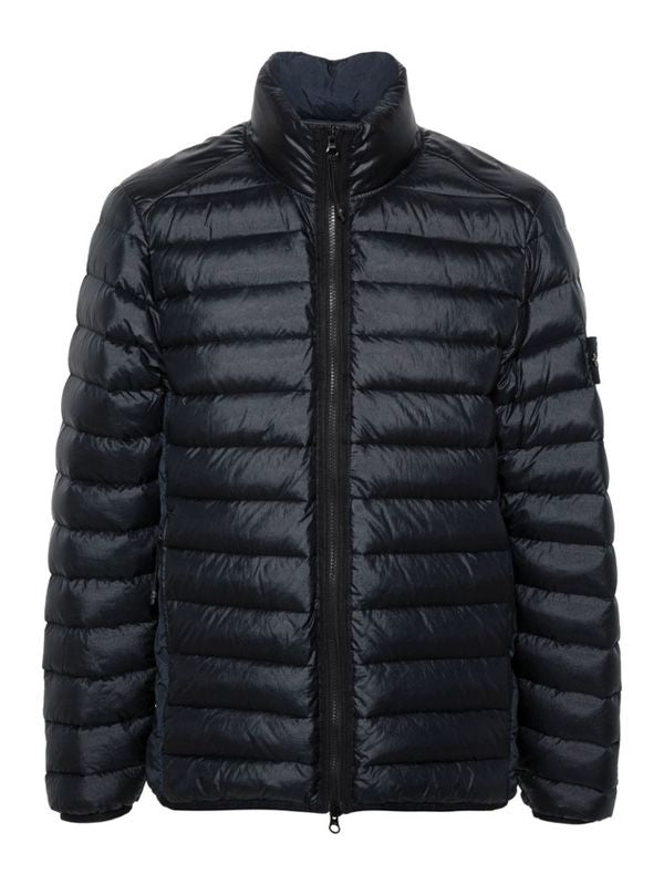 Wappen Patch High-neck Puffer Jacket