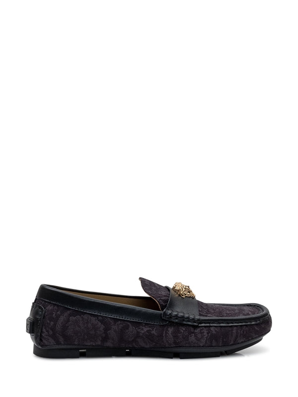 Versace Black Driving Shoes