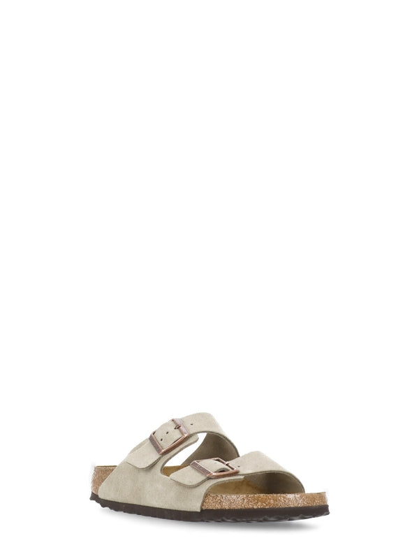 Arizona Buckle Suede Sandals