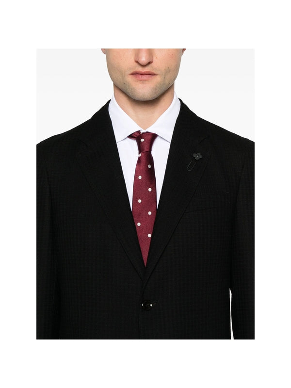 Boutonnière Pin
  Single-breasted Jacket