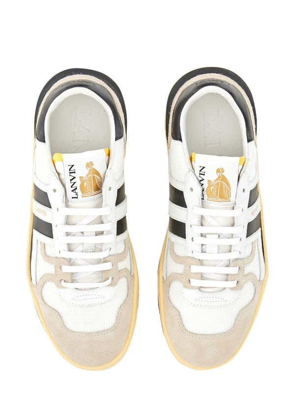MESH, SUEDE AND NAPPA LEATHER SNEAKER Low Top Sneakers