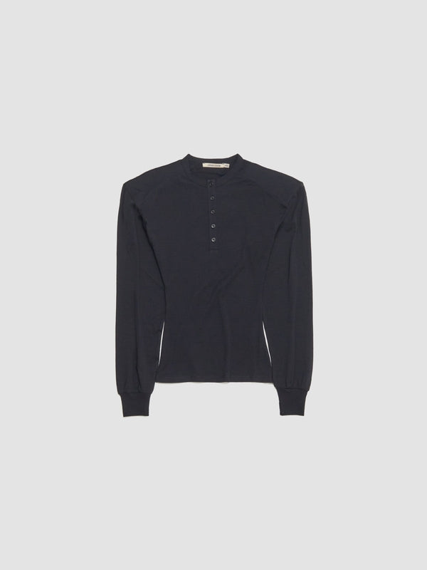 RYNO Black Long-Sleeve Top