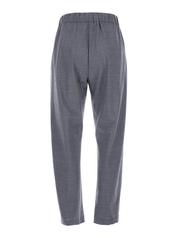 Semicouture Grey Casual Pants