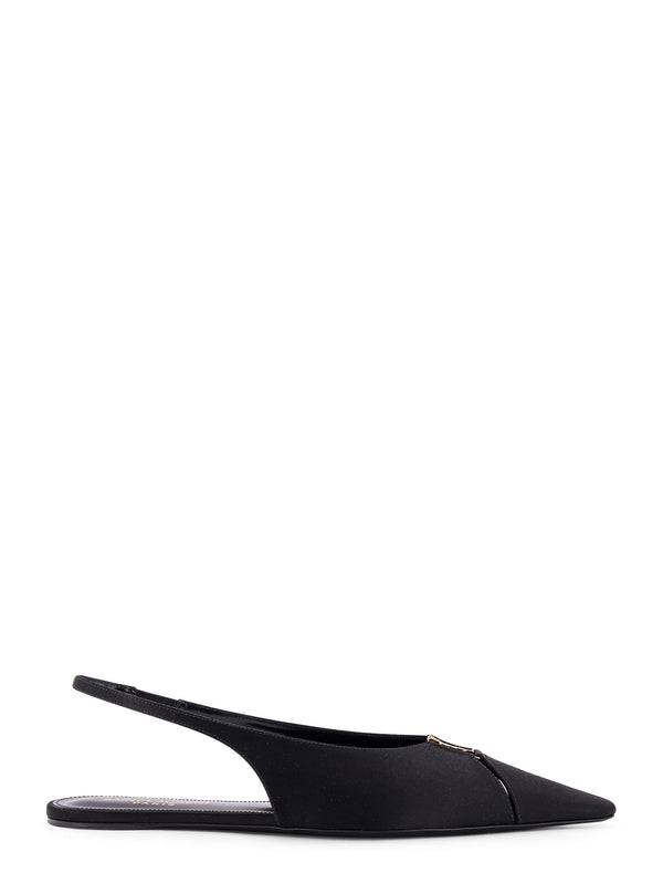 Babylon Slingback Flat Shoes