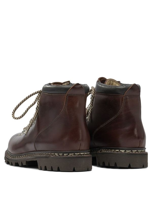Paraboot Brown Lace-Up Boots