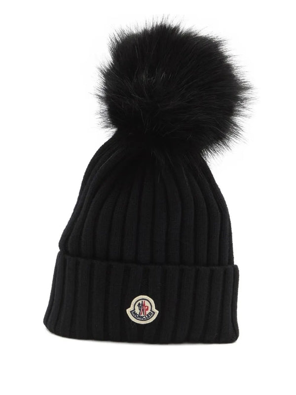 Moncler Black Beanies