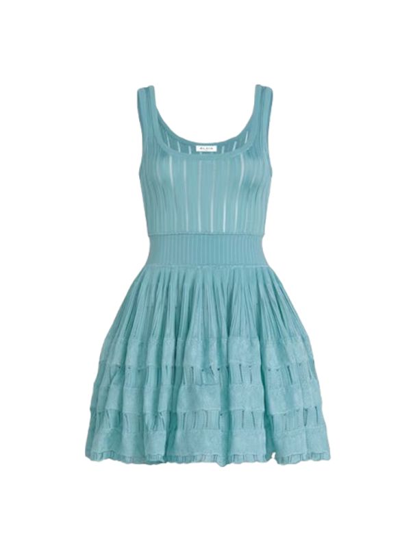 Sleeveless
  Flare Mini Dress