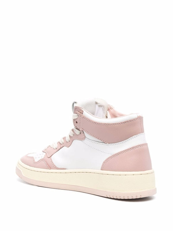 Medalist Leather Hightop Sneakers