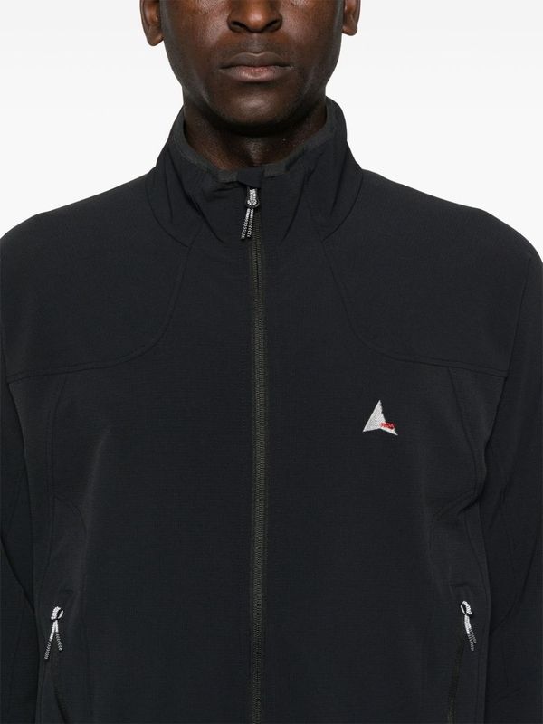 Logo High Neck Nylon Jacket