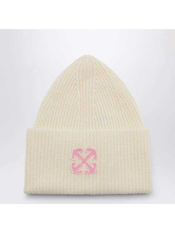 Logo Patch Wool Beanie