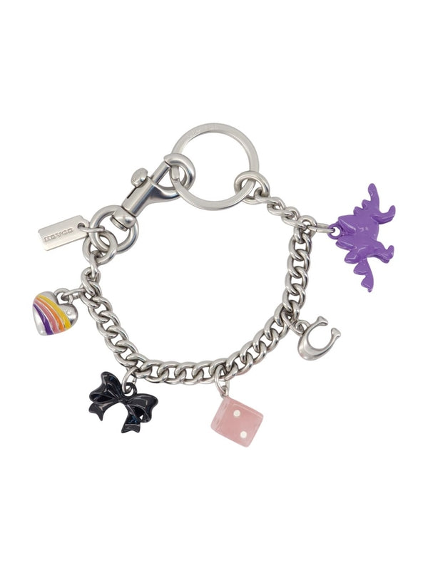 Coach Silver Keyrings