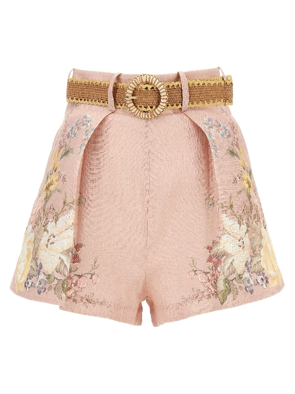 Waverly Belt
  Linen Shorts